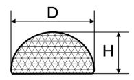 profile-polyethylene-half-circle - polycircle-protection-edge-cover-drawing-wainvest-europe